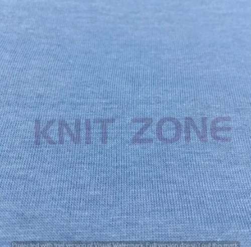 Blue Single Jersey Fabric  by Knit zone