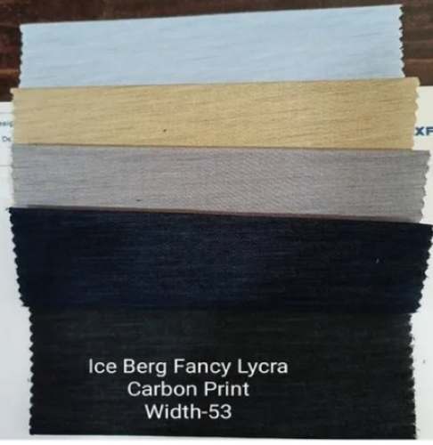 Cotton Lycra Print Fabric For Men Pant by Bhansali Texfab