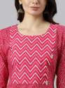 Anni Designer Present Pink Kurti With Palaazo Pant thumb 2