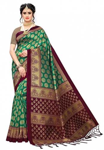 Buy Anni Designer Khadi Silk Saree At Online Price by Anni Designer