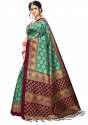 Buy Anni Designer Khadi Silk Saree At Online Price thumb 1