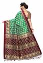 Buy Anni Designer Khadi Silk Saree At Online Price thumb 2
