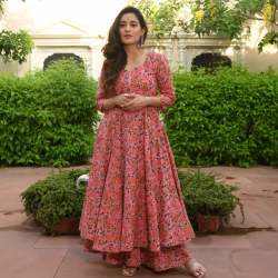 Anarkali Kurti With Palazzo by Gosriki in Surat