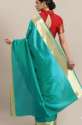 Get Gosriki Green Saree At Wholesale Price thumb 1