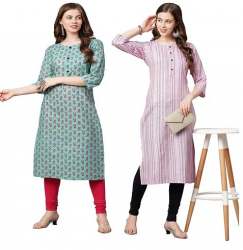 Get Gosriki Straight Kurti At Wholesale Price
