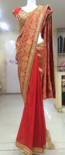 Bridal Banarasi Saree By Perfectblue Brand by Perfectblue