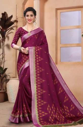 Get Printed Sari At Wholesale By Rajeshwar Fashion