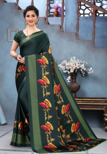 Rajeshwar Fashion Printed Saree At Wholesale Price by Rajeshwar Fashion