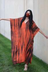 Ladies Colorful Fancy Kaftan
