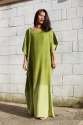 Ladies Cotton Yellow Kaftan thumb 3