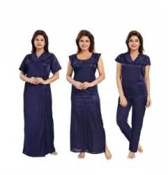 Casual 3pcs Nighty Set 