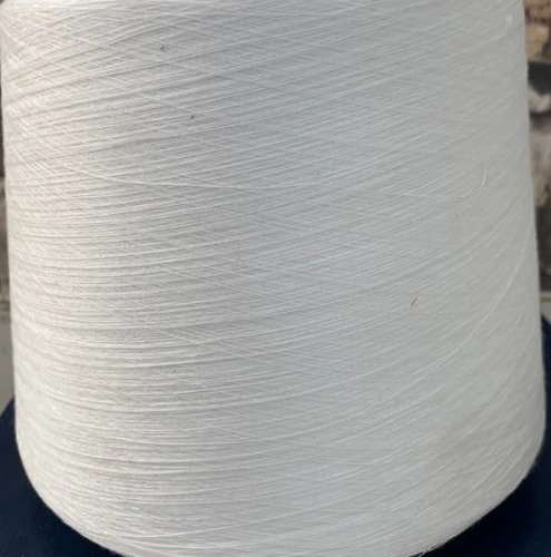 White Viscose Spun Yarn  by Leopraz Fabrics