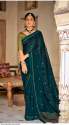 Kashvi sanjoli chiffon sarees at whosale prices  thumb 4