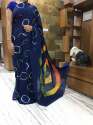 Bagru Printed Cotton Malmal Saree by Tanishaka Fab thumb 4