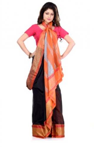 Buy DESH BIDESH Handloom Cotton Saree At Online by dB Desh Bidesh