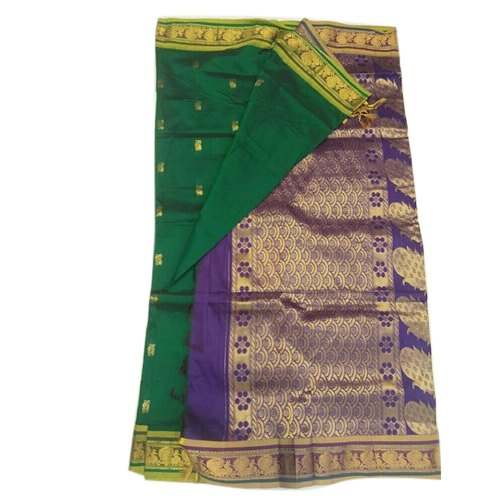 Ladies Resham Silk Saree by Suhagan Sarees by Suhagan Sarees