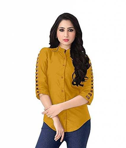 Buy Venisa Brand Rayon Western Top At Wholesale by Venisa