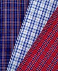 Cotton Polyester Check Fabric