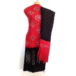 Bandhani Cotton Unstitched Suit material 