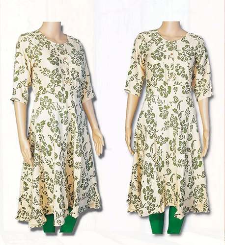 Printed Rayon Kurti