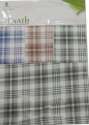 Checks Printed Cotton Fabric  thumb 1