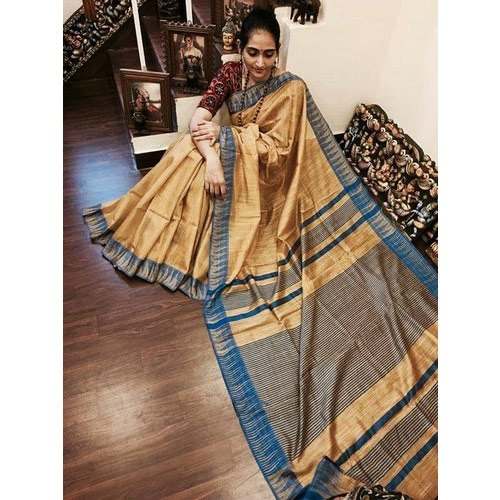 Designer Striped Kota Silk Saree by Kihums Handloom