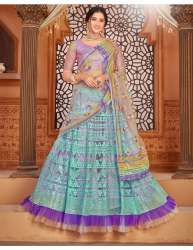 Purple Color Soft Net Designer Lehenga Choli