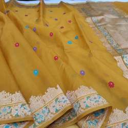 Banarasi Organza Silk Saree