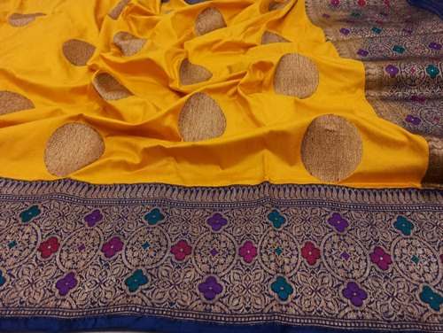 Banarsi Katan Pure Silk saree by ms Taj Saree Collection