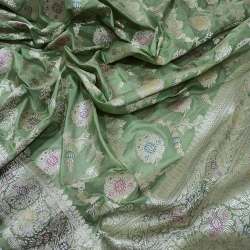 Pure Katan Silk Handloom Saree