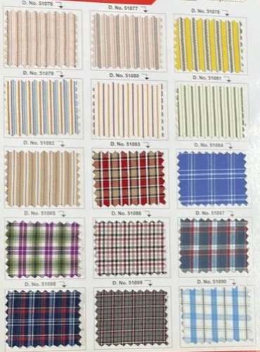 36 inches Checks Pattern School Uniform Fabric  by Grover Fabrics