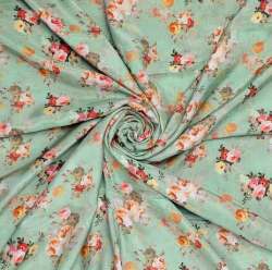 58 Panna Muslin Digital Print Fabric 