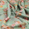58 Panna Muslin Digital Print Fabric  thumb 1