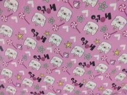 Polyester Nursery Print Fabric 