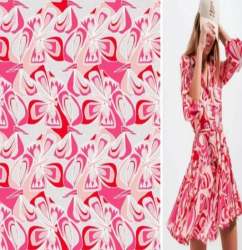 Silk Crepe Digital Printed Fabric