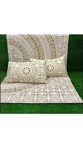 90*108 Cotton Printed Bed Sheet  by Anagha Fashions