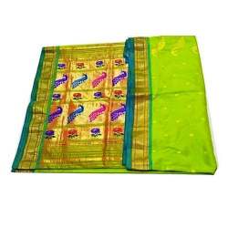 Maharashtrian Traditional Paithani Silk Saree