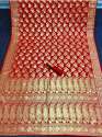 Party wear Banarasi Handloom Silk Saree thumb 3