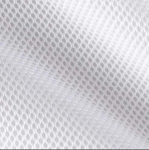 42 Inch White color Net Fabric by Shanti Exports