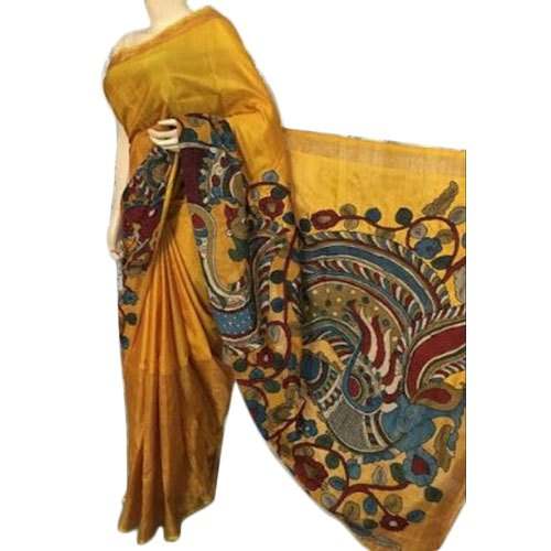 Party Wear Printed Kalamkari Saree by Alankkar Galleria