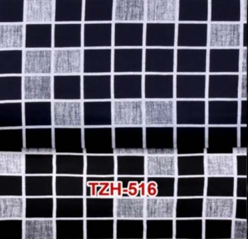 Checks Multi Color Printed Hosiery Fabric