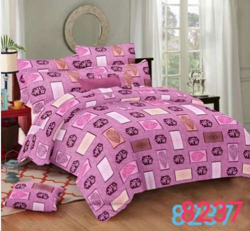 multi color Polyester Printed Bed Comforter Set   by Hanuman Fabric