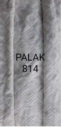  White color Chicken cotton Georgett Fabric 44'' by Palak Industries