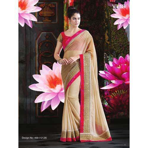 Get Vanya Brand Chiffon Saree At Wholesale Price by Vanya Sarees