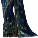Buy Netra Fashion Georgette Printed Sarees thumb 2