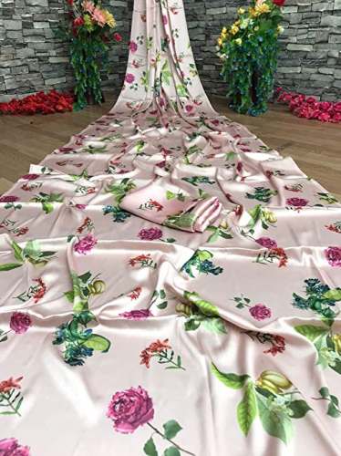 Buy Crape Silk Digital Print Saree By Serraw Brand