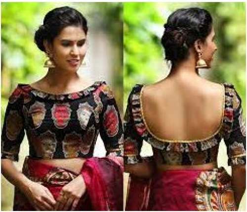 Buy Hot Red Color Saree By Serraw Brand
