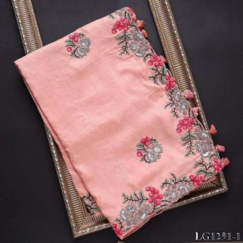 Buy Sequence Embroidery work Saree By Serraw Brand