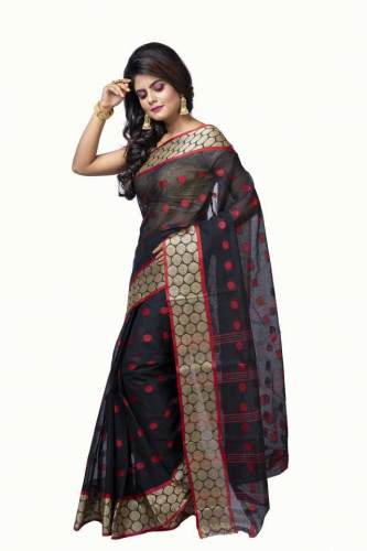 Buy Pure Cotton Saree By T.J. SAREES  by T J SAREES