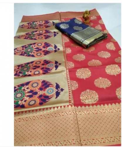 Happy Prints Party Wear Silk Saree
